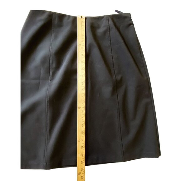 Prada Black Signature tech stretch skirt, Size 46 Italian (US 12) - Picture 11 of 15